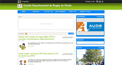 Desktop Screenshot of cdauderugby15.com